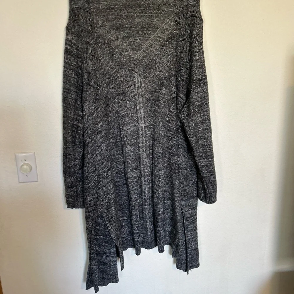 A&l Cardigan Women Size 3X Open Front Long Sleev Crochet Sweater